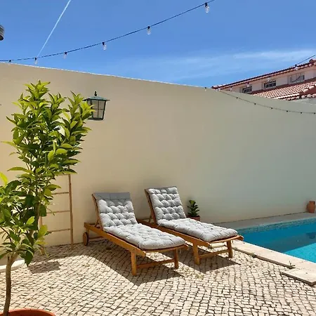 Beach House Upscale Villa With Pool Costa da Caparica Exterior photo
